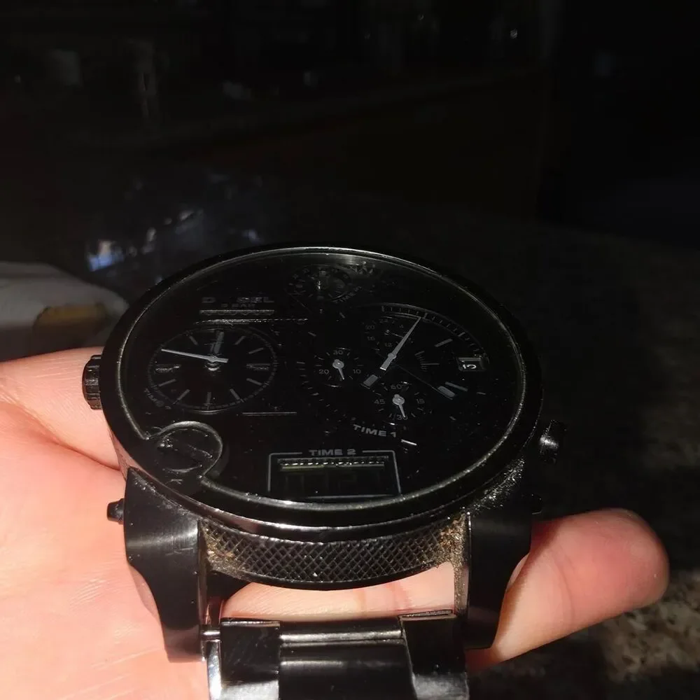 Diesel Men's Black Watch